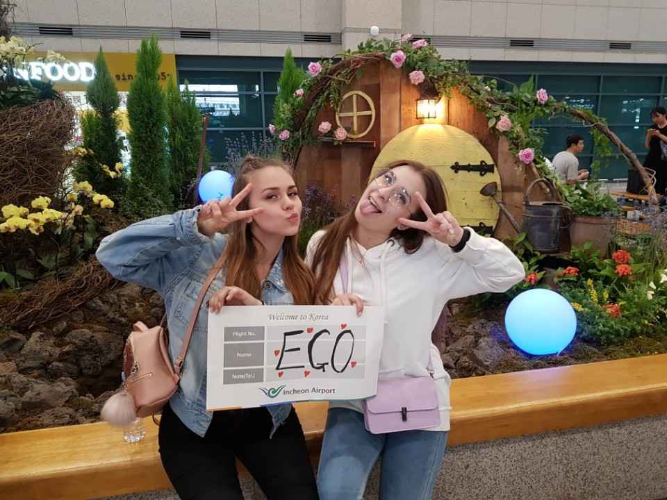 Фото-отзыв девочек из Южной Кореи - работа хостес