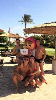 Аниматоры в отелях Египта