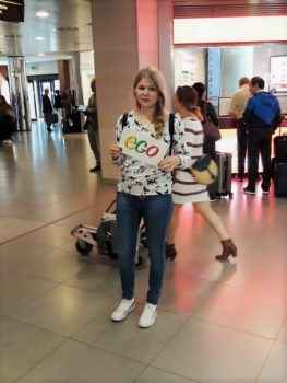 Фото-отчет от девушки хостес из Испании для Эго агентства