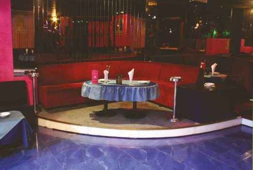Интерьер ночного клуба Чатам в Италии