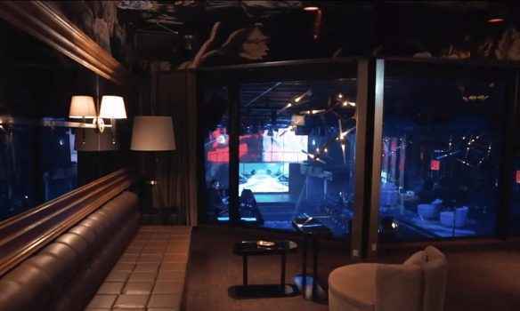 Красивая вип-комната стриптиз клуба Mask в городе Порту, Португалия