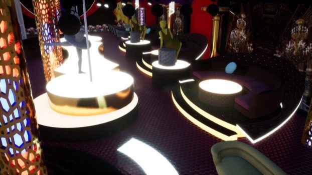 Интерьер стриптиз клуба в Косово - Сербия